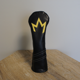 HEADCOVER - KNG Crown - Genuine Leather Golf Headcover