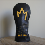 HEADCOVER - KNG Crown - Genuine Leather Golf Headcover