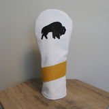 HEADCOVER - Manitoba Buffalo - Leather Genuine Golf Headcover