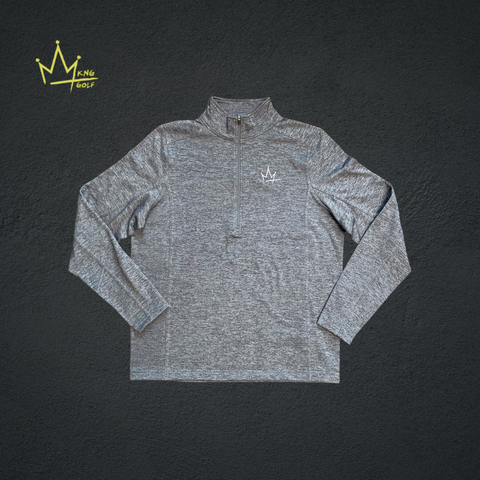 1/4 ZIP - Men's Sweater - Grey